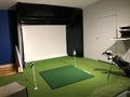 Cage Simulateur golf maison, here we golf 