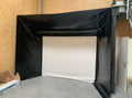 Ecran d'impact golf, golf impact screen, here we golf, protection simulateur, enclosure golf